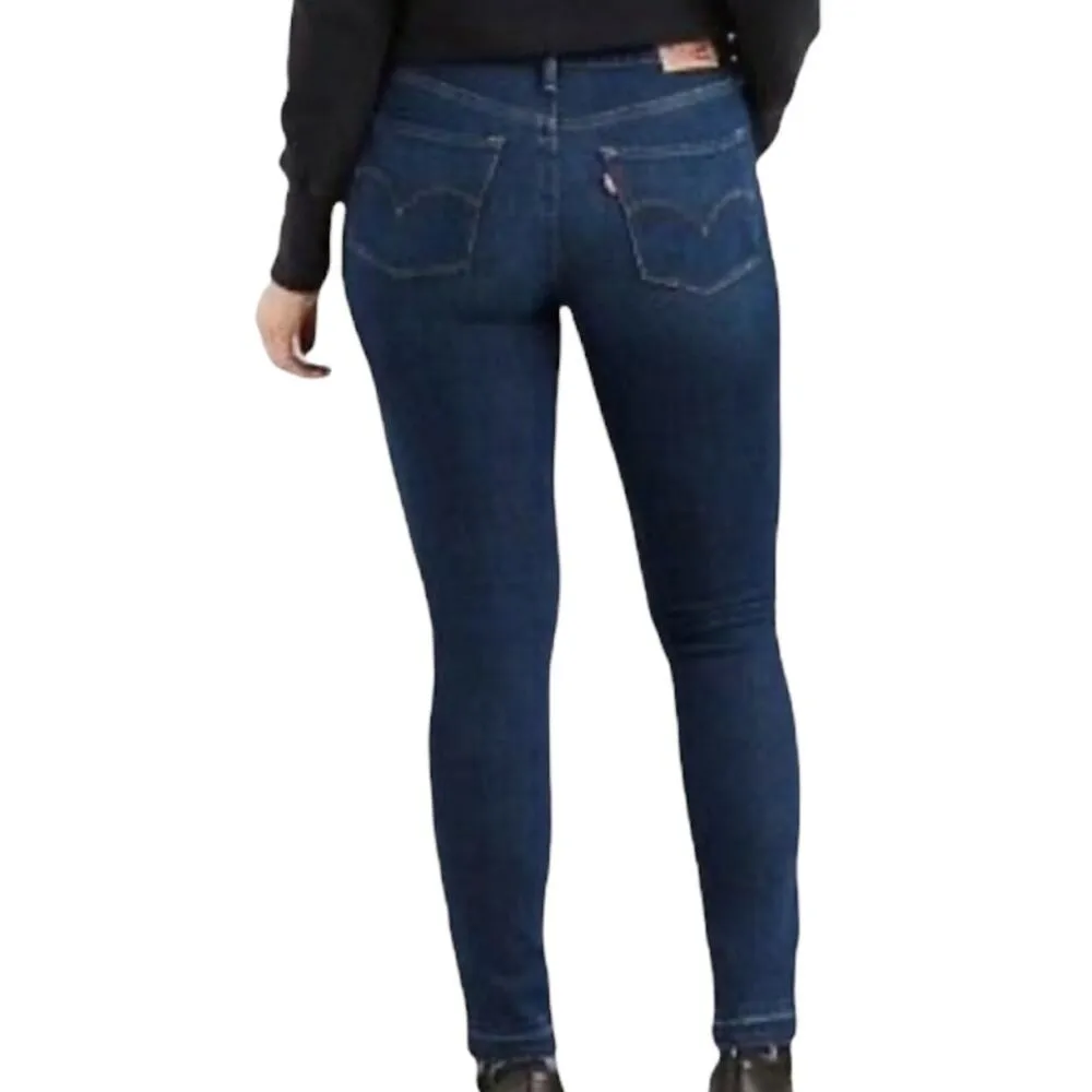 Levi’s Women's 311 Shaping Skinny Ankle Mid Rise Dark Wash Jeans Size 27 - Image 2