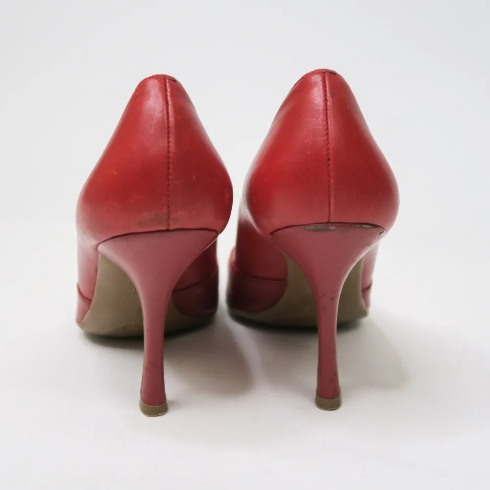 BCBGirls Vintage Y2K  Red Pointed Toe Pumps - Image 5