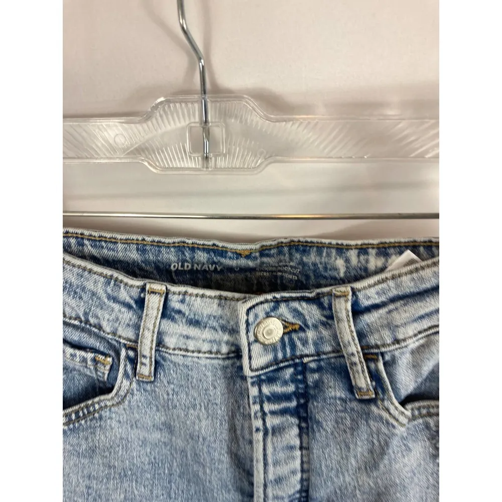 Old Navy Extra High Rise Kicker Boot Cut Jeans Size 0 - Image 3