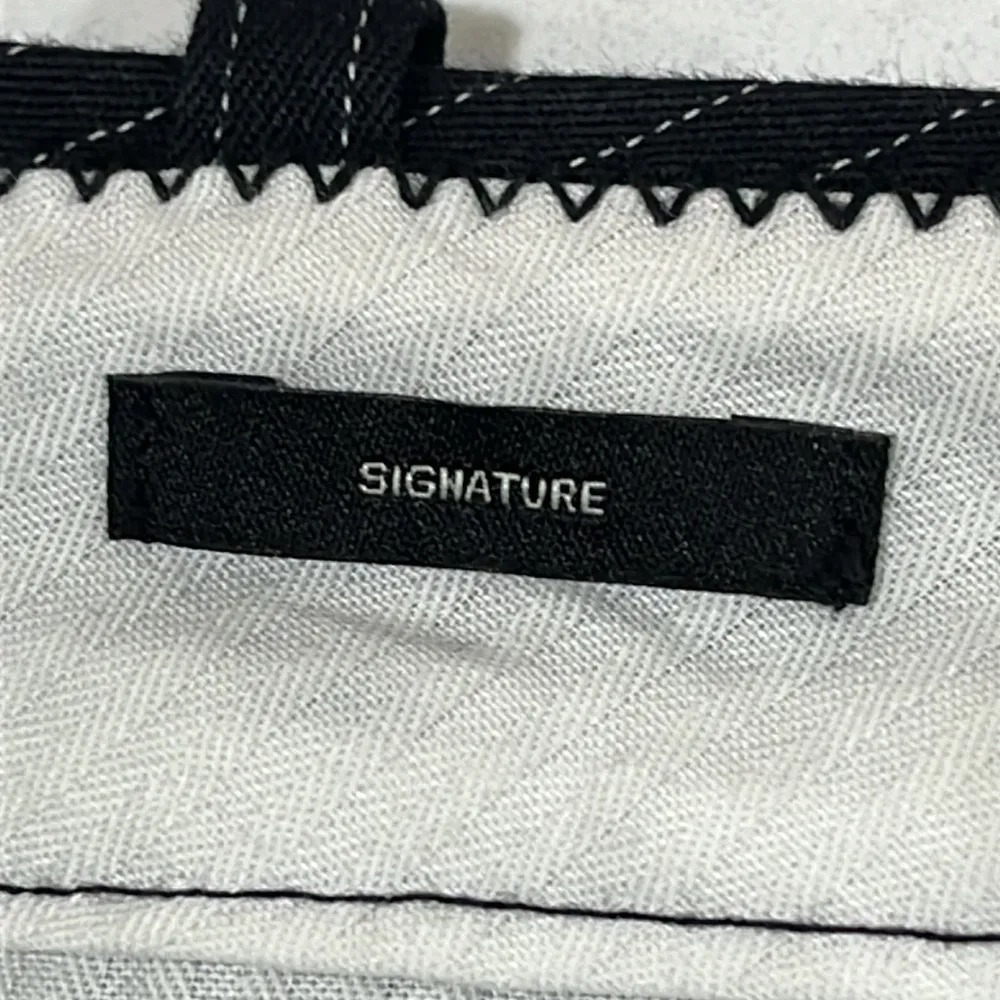 Signature Pin Stripe Pants Excellent Condition - Image 9