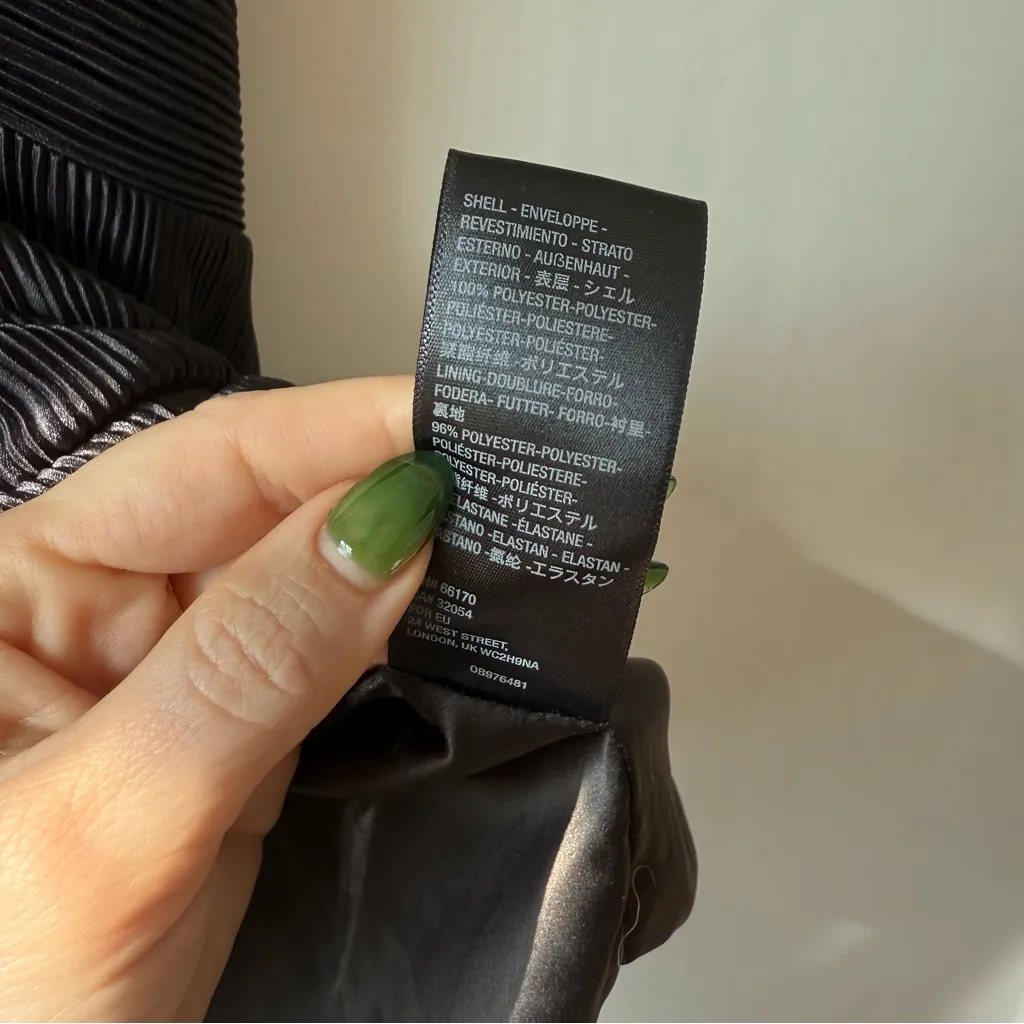 Free People Black Pleated Twist And Shout Mini Dress 4 - Image 9