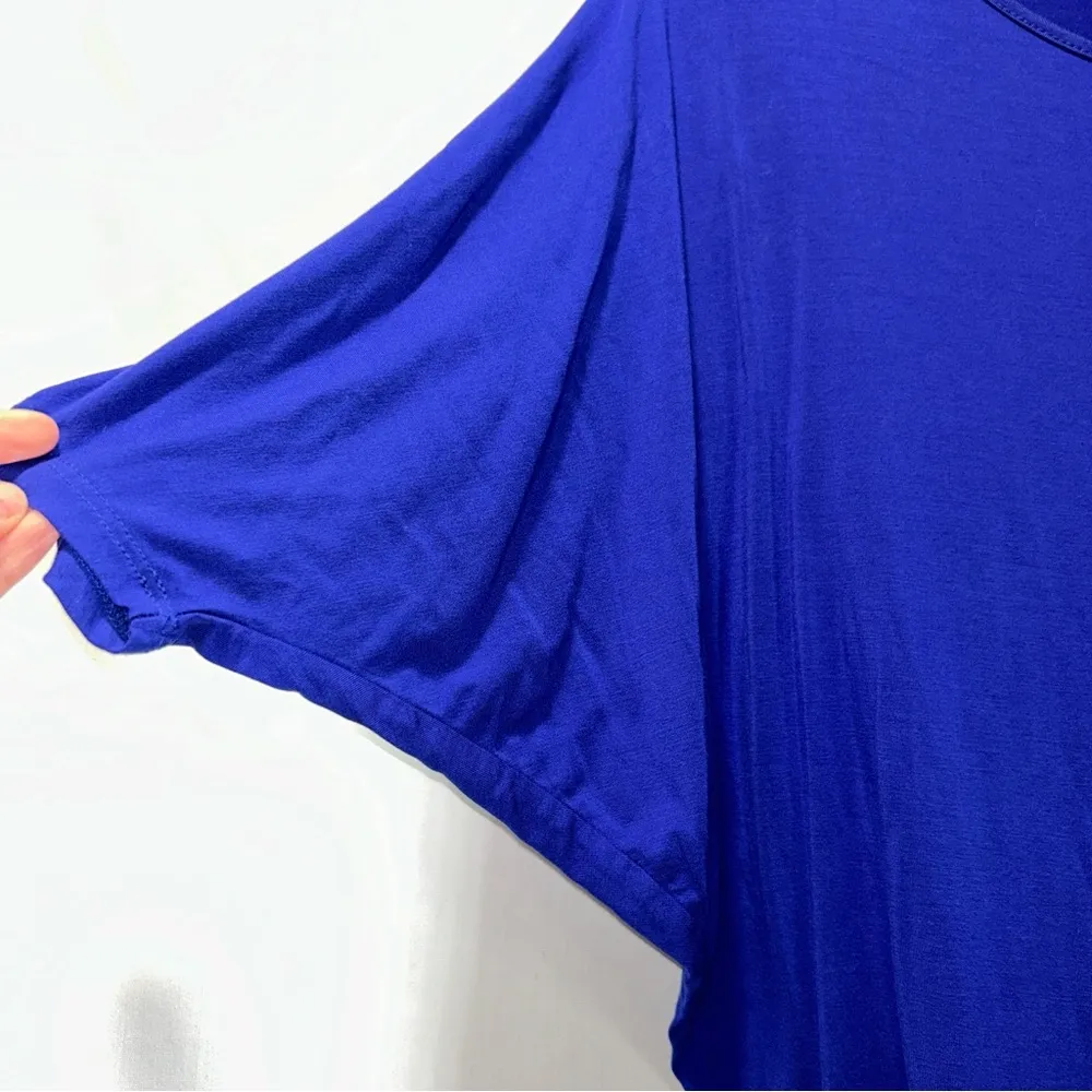 Superline Blue Dolman Sleeve Top Women’s Small - Image 2