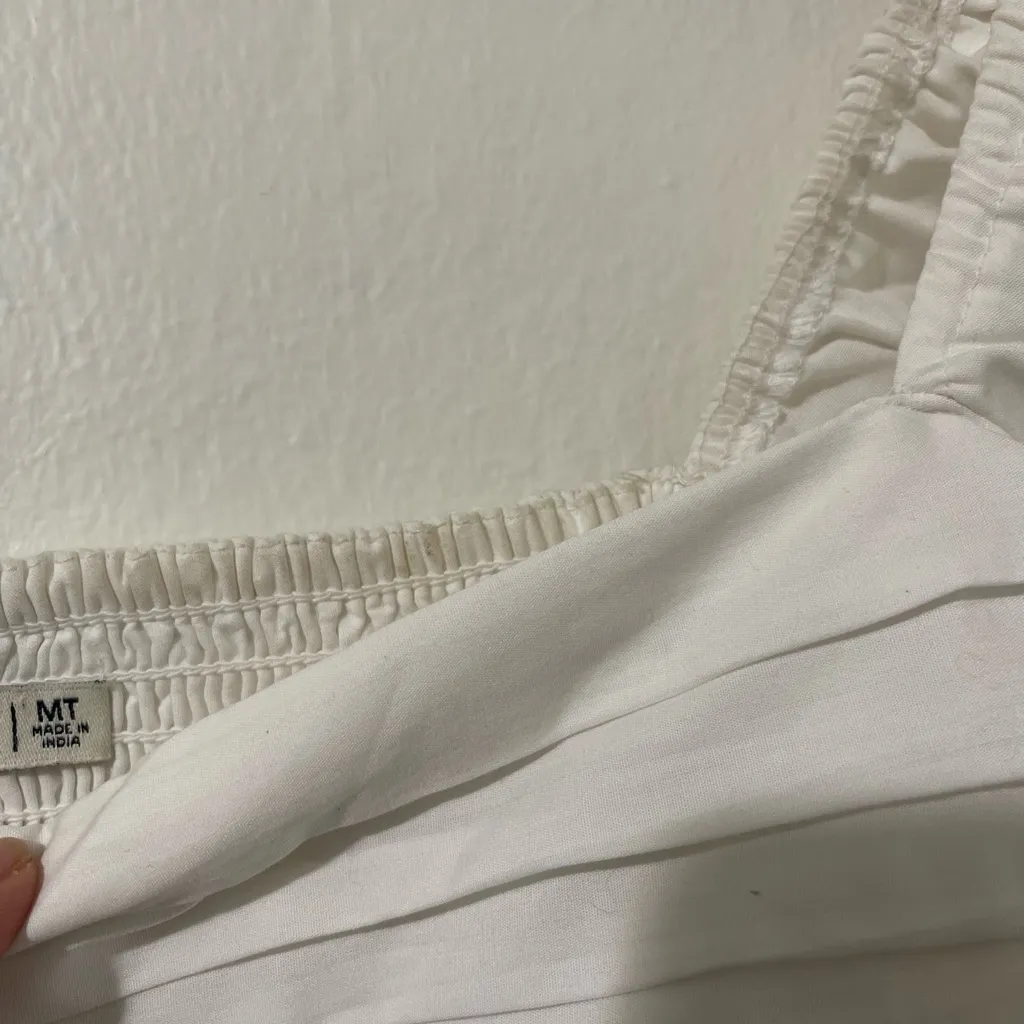 Abercrombie & Fitch Emerson white dress size M - Image 6