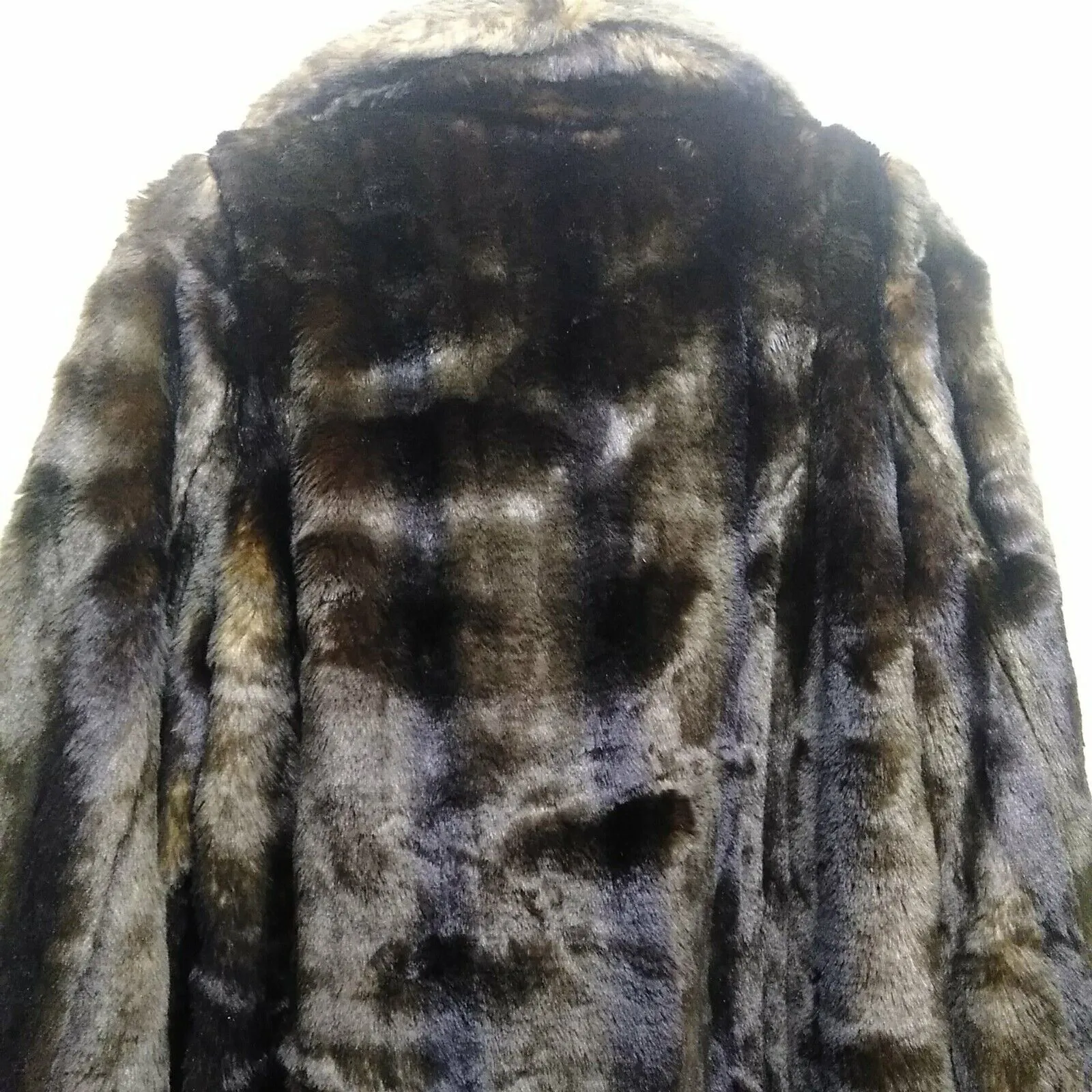 Jones New York Womens Heavy Faux Fur Elegant Coat Jacket Size Small NEW - Image 6