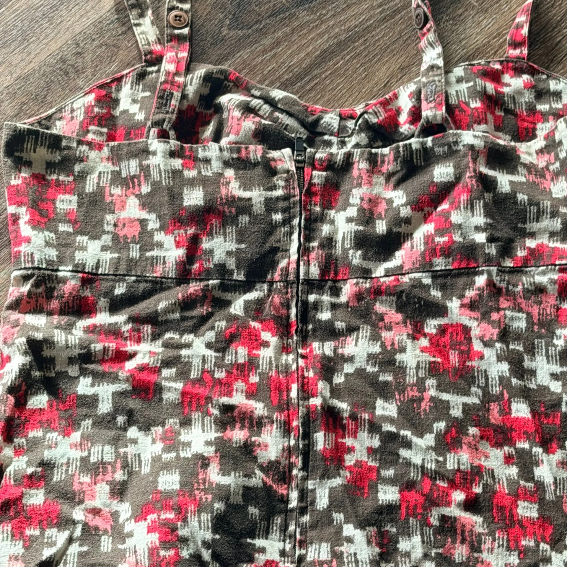 Patagonia W's Summertime Dress Organic Cotton Hemp Blend Odalisque Silt Print - Image 7