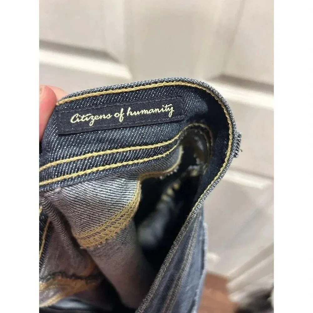 Citizens Of Humanity 31 Jean Low Waist Electric Guitar #236 Avedon Stretch Blue - Image 12