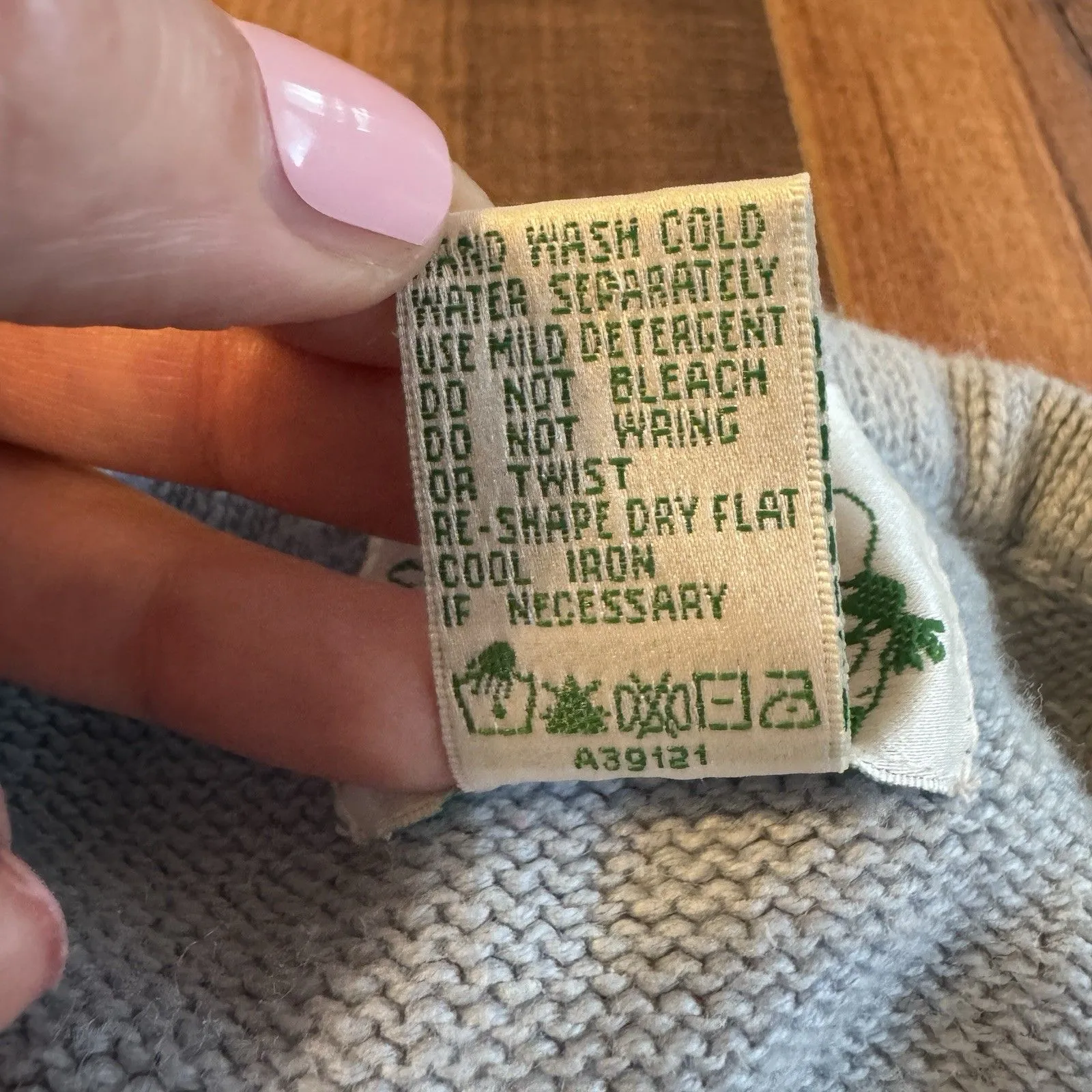 Vintage Quacker Factory Sweater 3XL Blue Easter Bunny Rabbit Cottagecore Grandma - Image 6