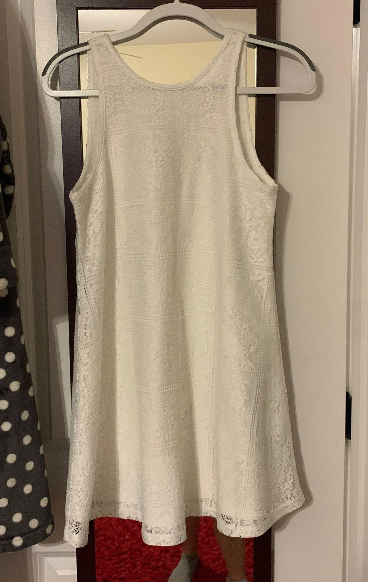 Lace High Neck Dress - Image 2