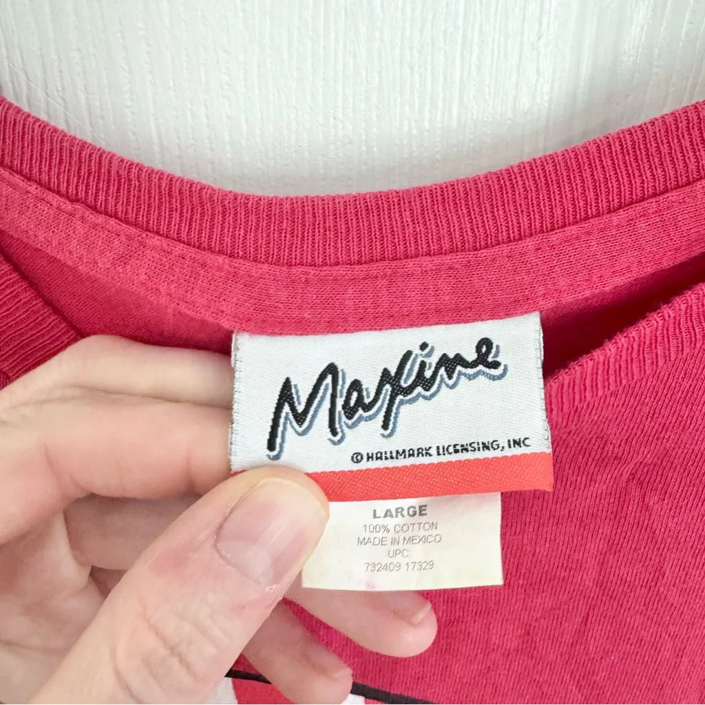 Vintage Hallmark Maxine T-Shirt Large – Patriotic Graphic Front & Back - Image 5