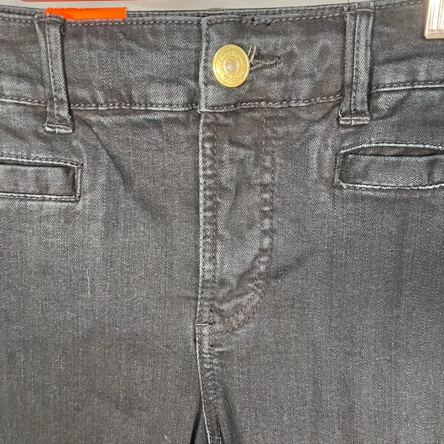 INC International Concepts Wide Leg‎ Slim Tech Fit Womens 14W Black Jeans New - Image 3