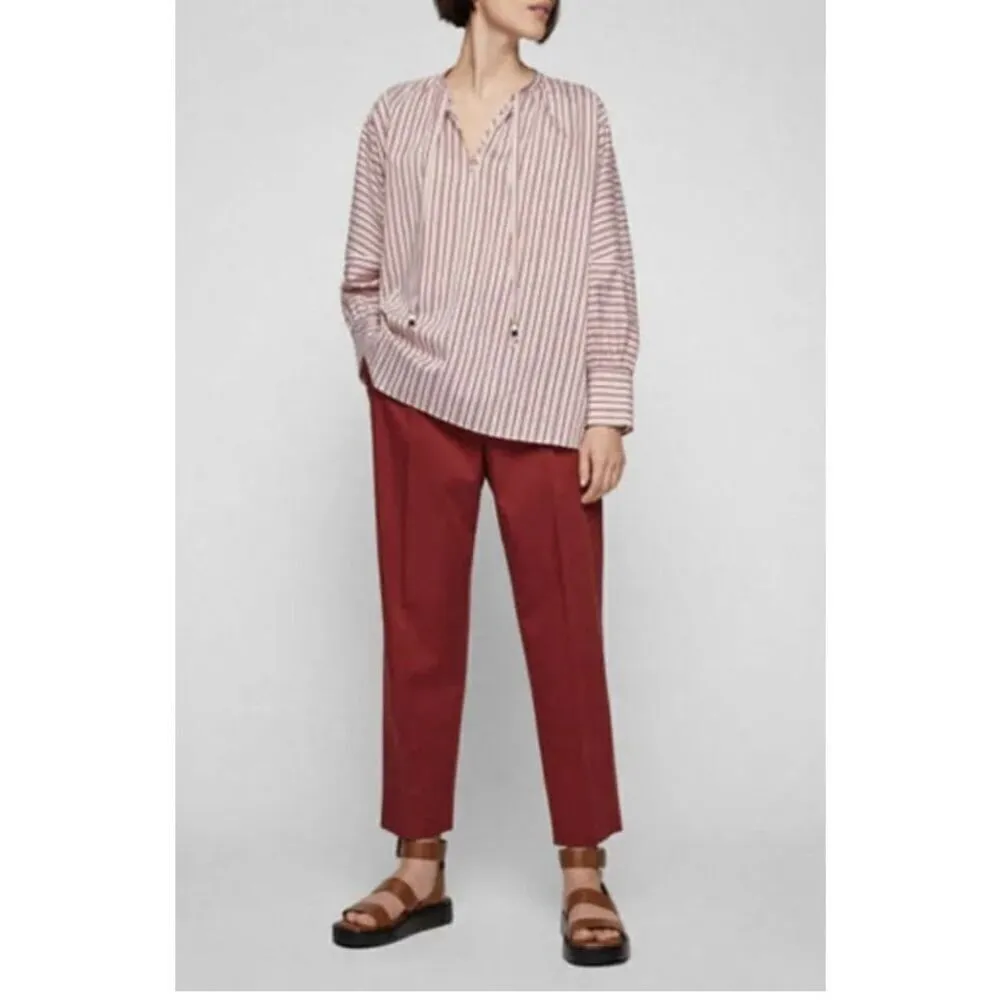 Boss by Hugo Boss Bateco Stripe Blouse Women’s SZ 6 NWOT‎ - Image 2