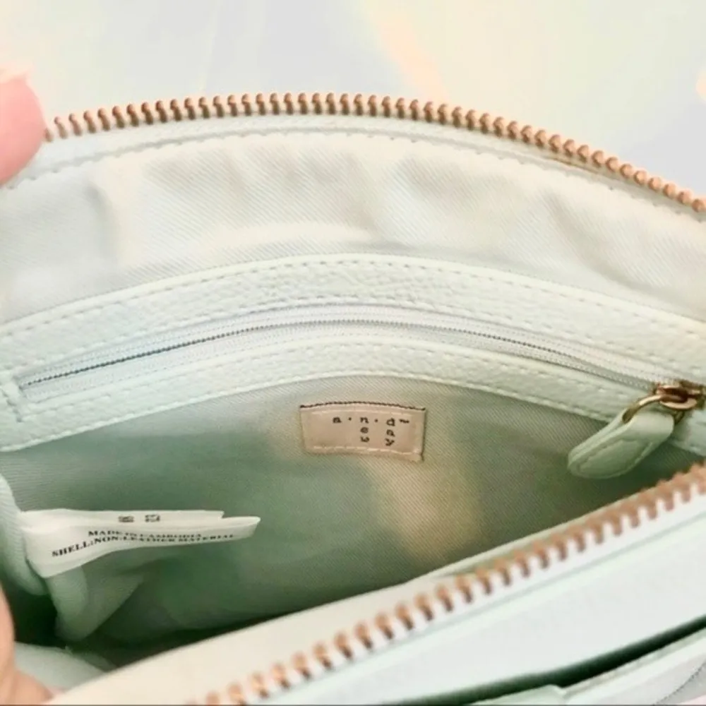 A New Day Sea Foam Green Crossbody Purse - Image 4