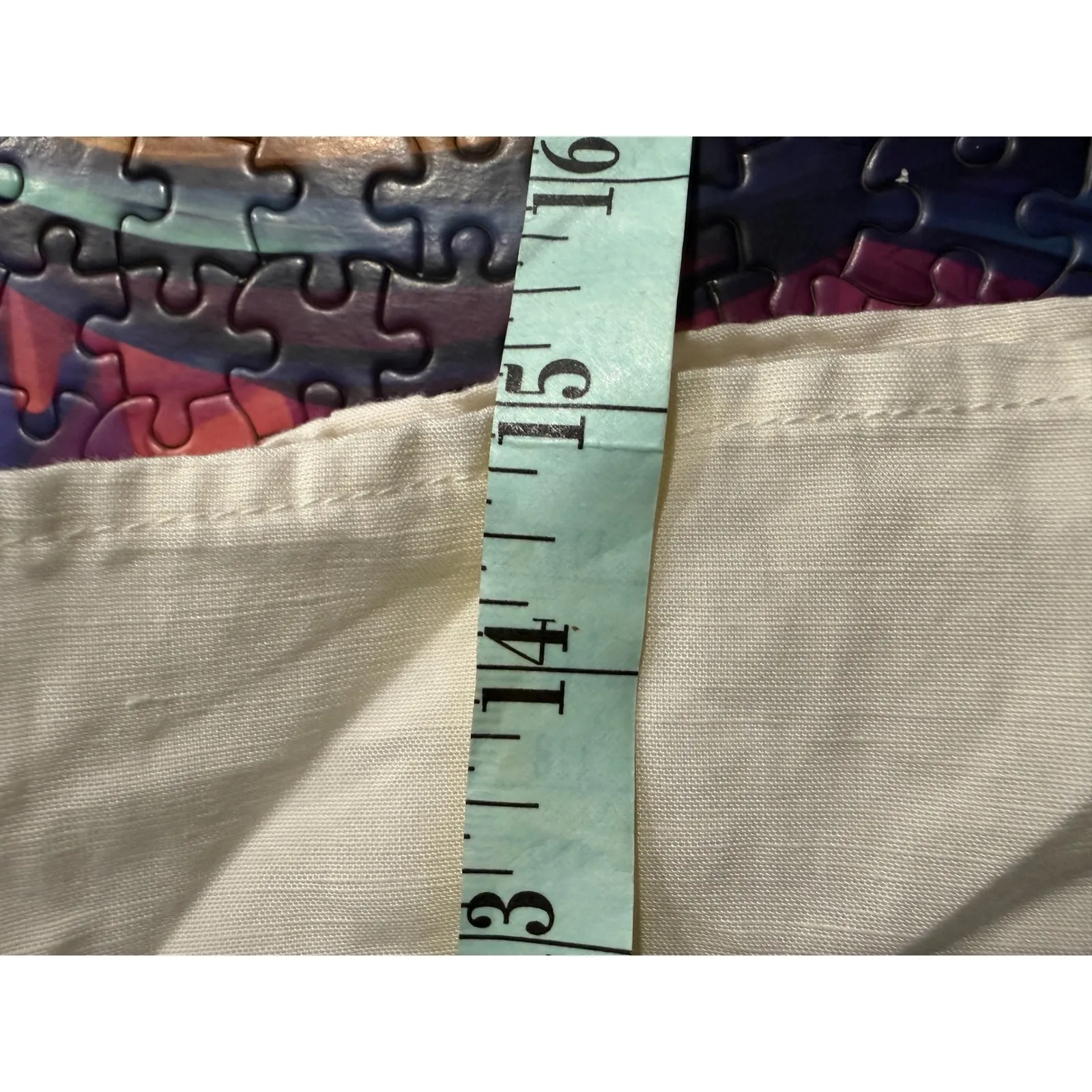 Forever 21 White Linen Blend Mini Skirt with Slit Size Medium - Image 8