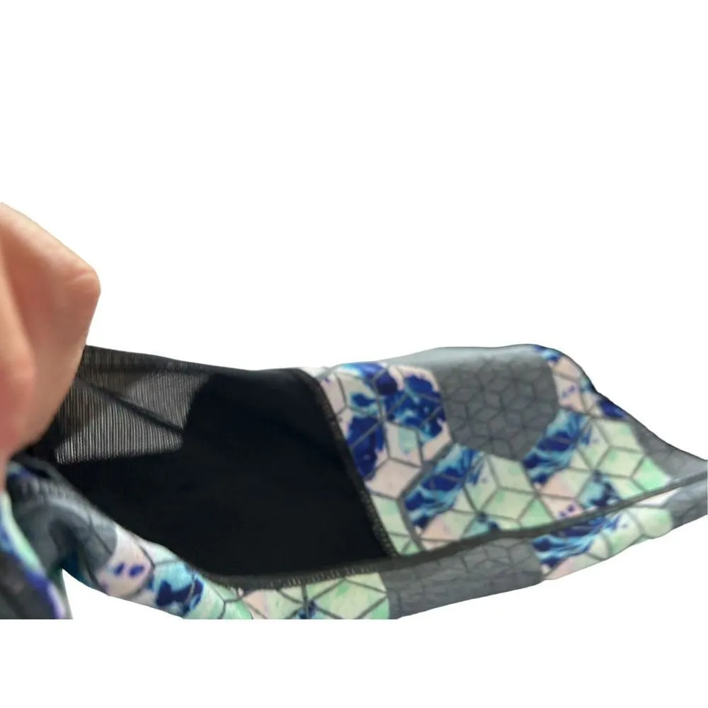 Calia by Carrie Underwood Size Small Geometric Patterned Mesh Black Legging Black - Image 6