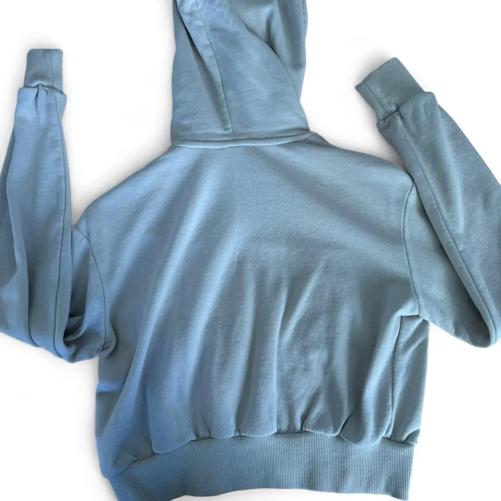 Tan Divided H&M zip-up hoodie. Size XS - Image 2