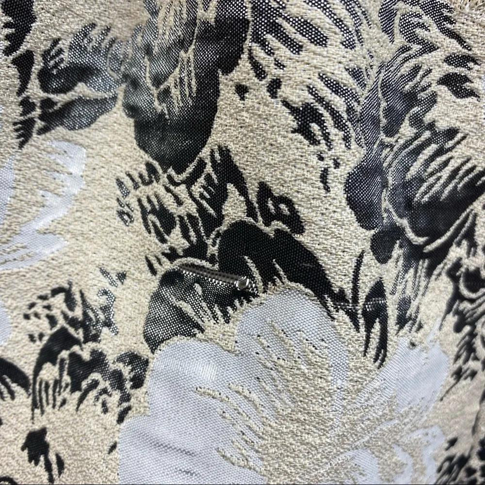 ASOS Floral Brocade Romper - Image 5