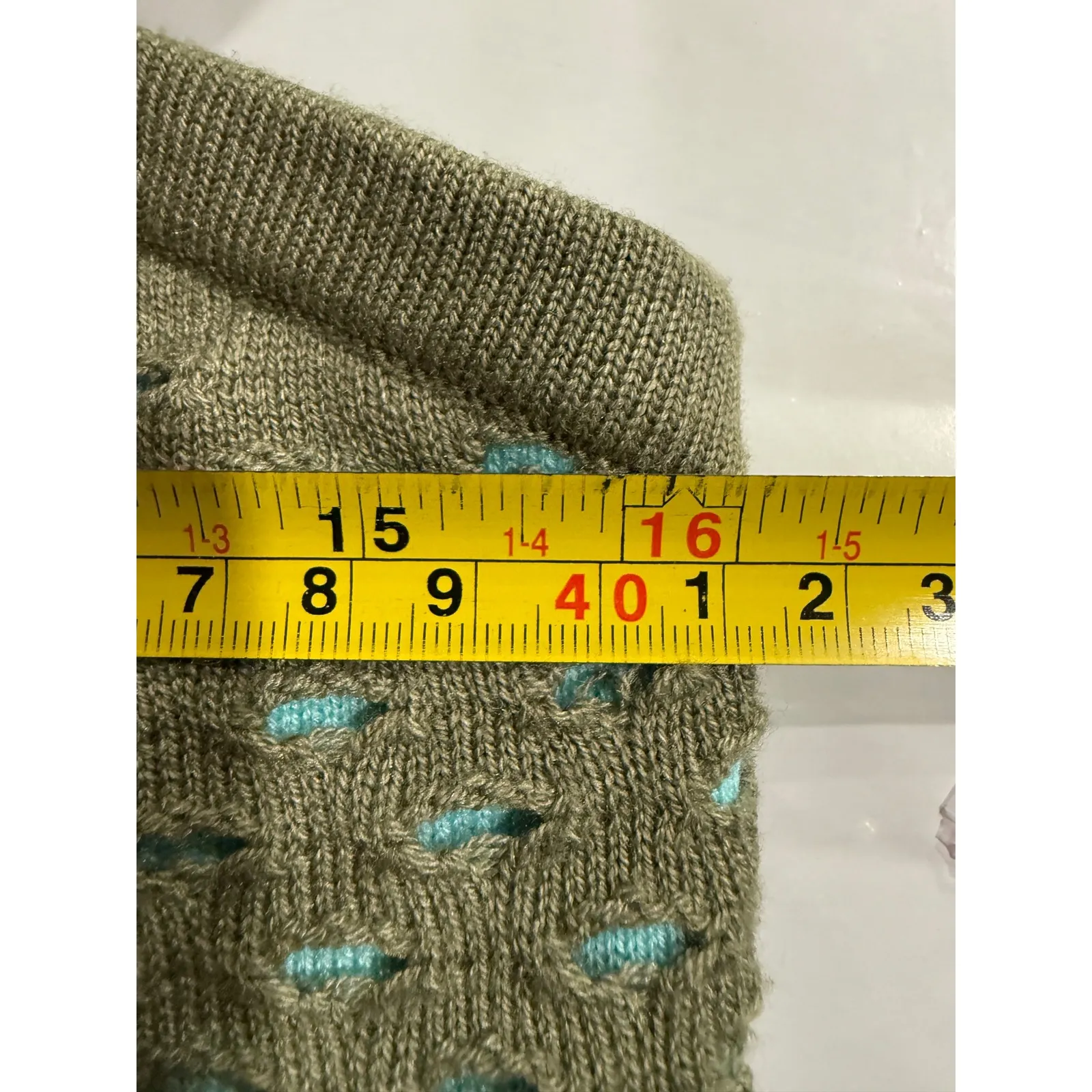 Aerie‎ Olive Green Knit Crochet Strapless Tube Top Summer Festival Large L - Image 5