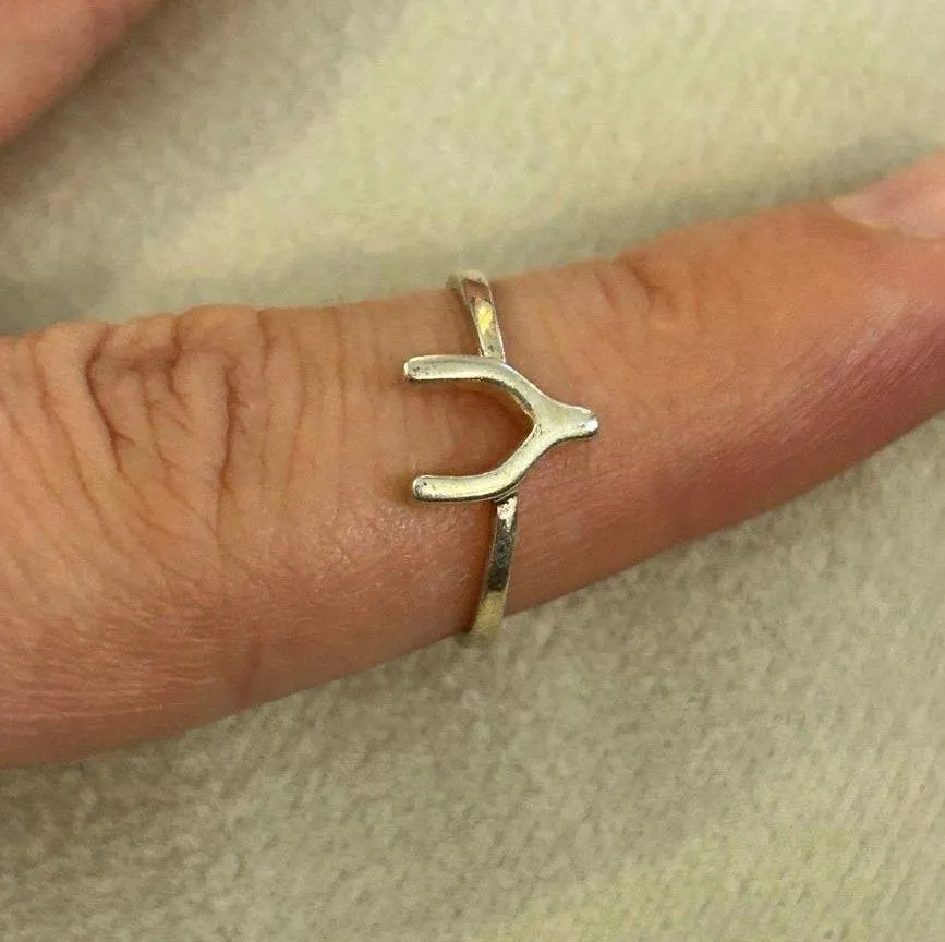 ring band sterling silver 925 beautiful unique lot a19 size 5 1.03g - Image 2