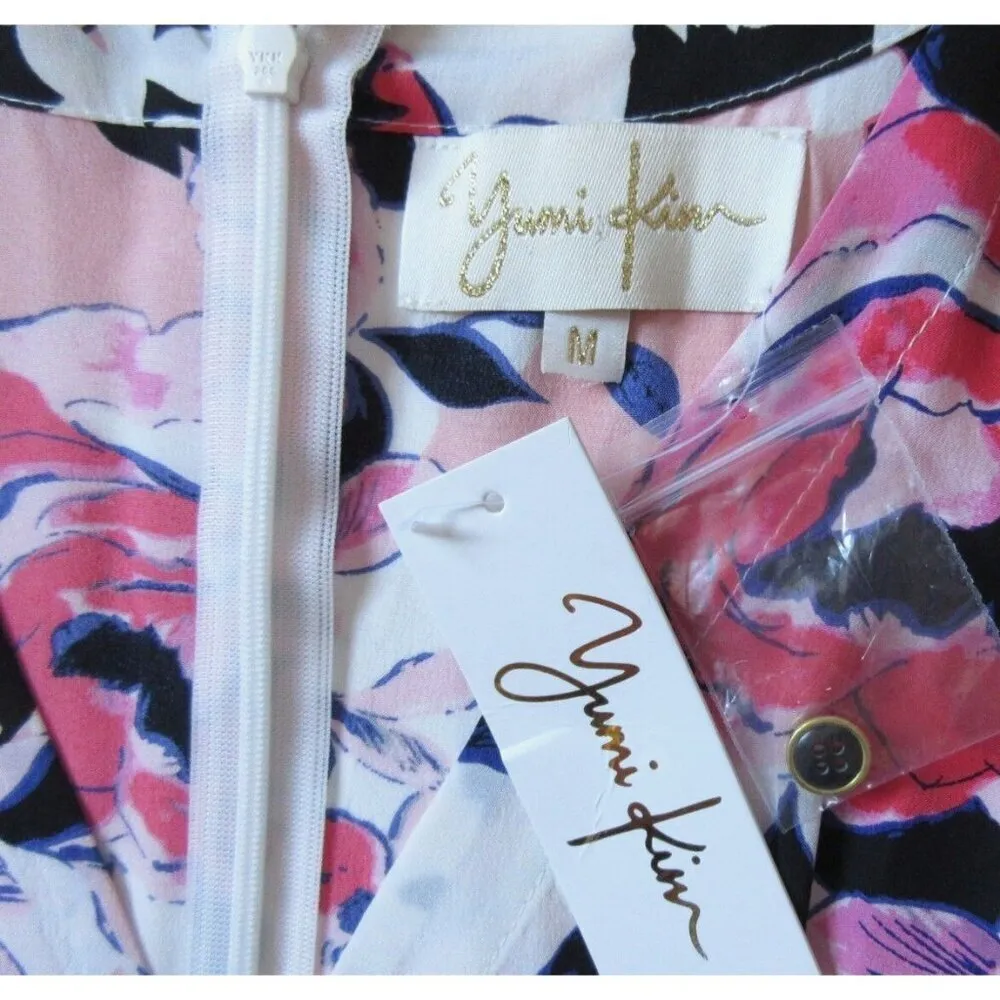 NWT Yumi Kim Daffney in Endless Love Floral Print Silk Jumpsuit M x 31 - Image 6
