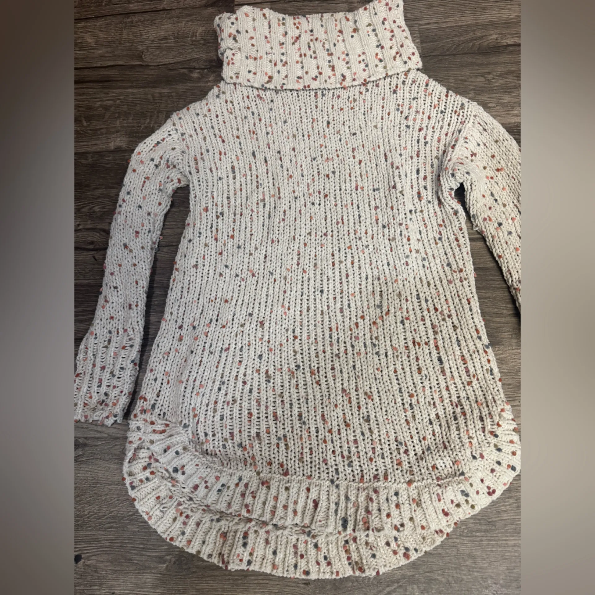 Jessica Simpson Speckled Knit Turtleneck Sweater - Image 2