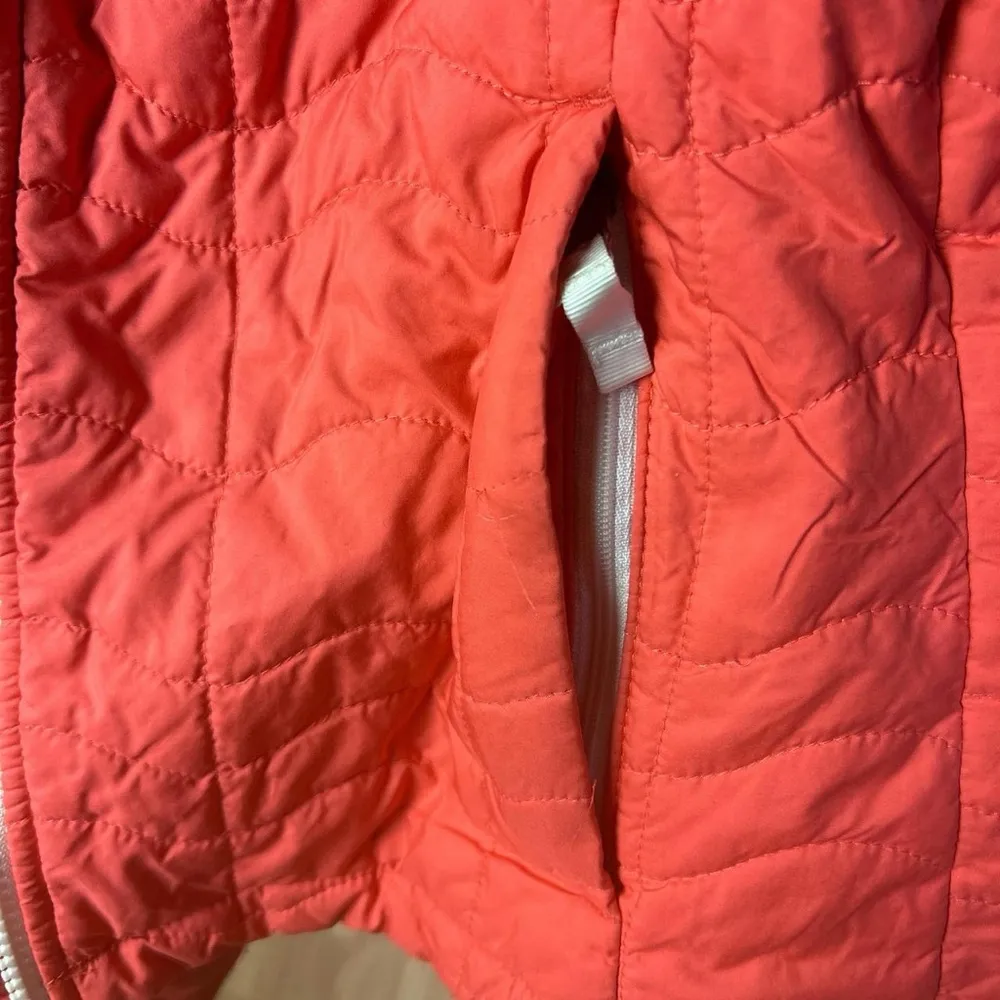 Women’s The North Face Bombay Puffed Quilted Jacket in pink/orange size S - Image 9