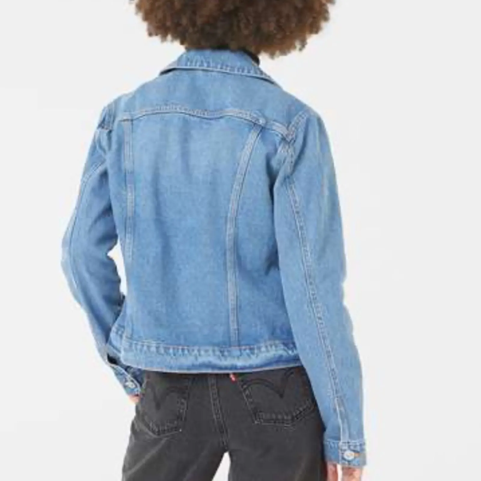 Hudson Jeans Trucker Denim Jacket Size 1X - Image 2