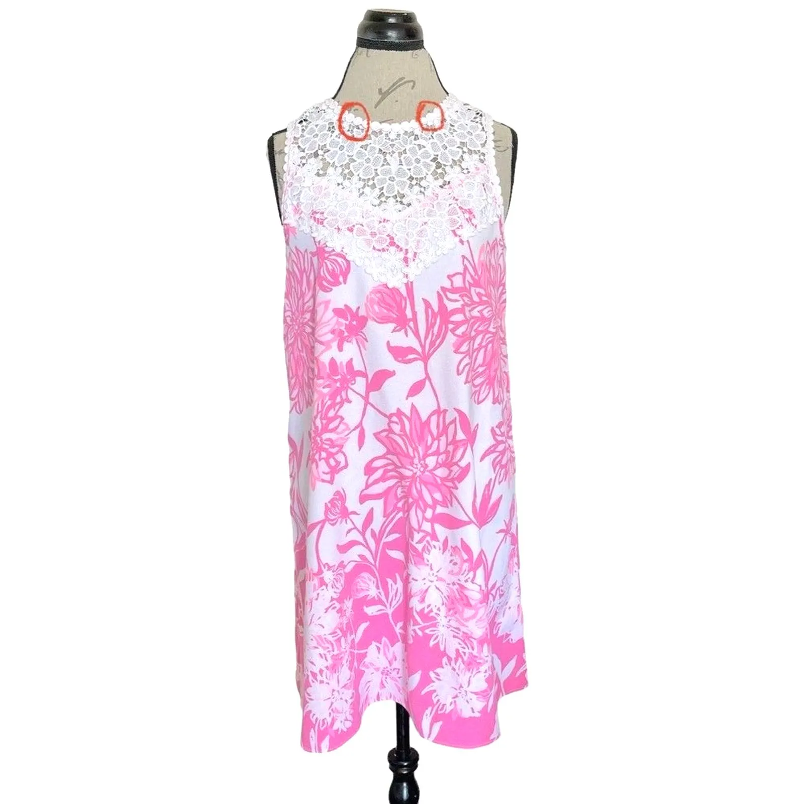 Lilly Pulitzer Womens Dress Sz 4 Floral Brunch  Outfit Tropical Vacation Garden - Image 12