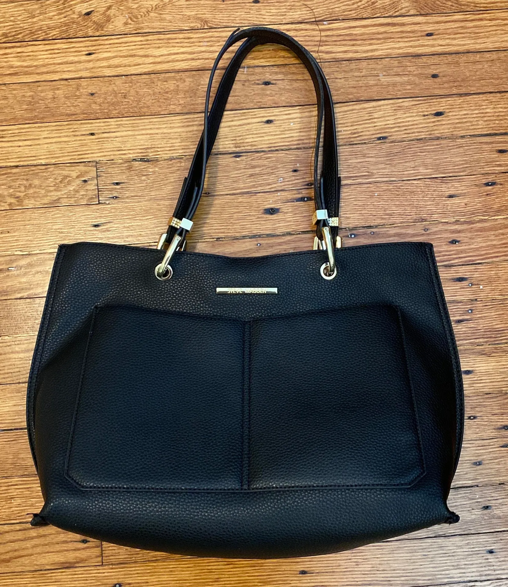 Steve Madden Black Leather Purse - Image 2
