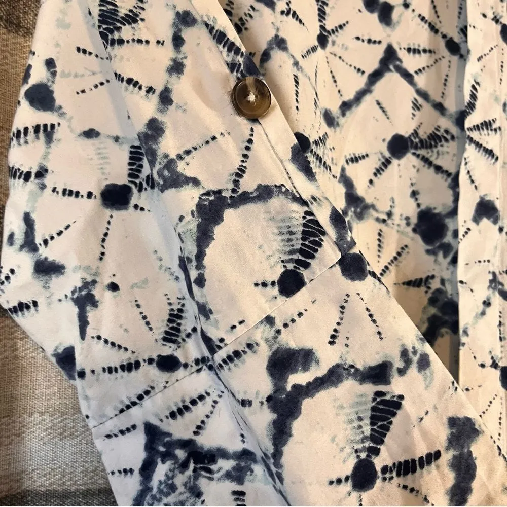 Thakoon For Target Blue And‎ White Dress Size Medium - Image 7