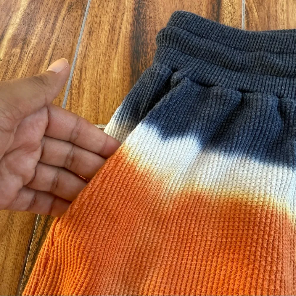 Anthropologie Saturday Sunday Tara Tie-Dye Premium Waffle Shorts Size XS - Image 9