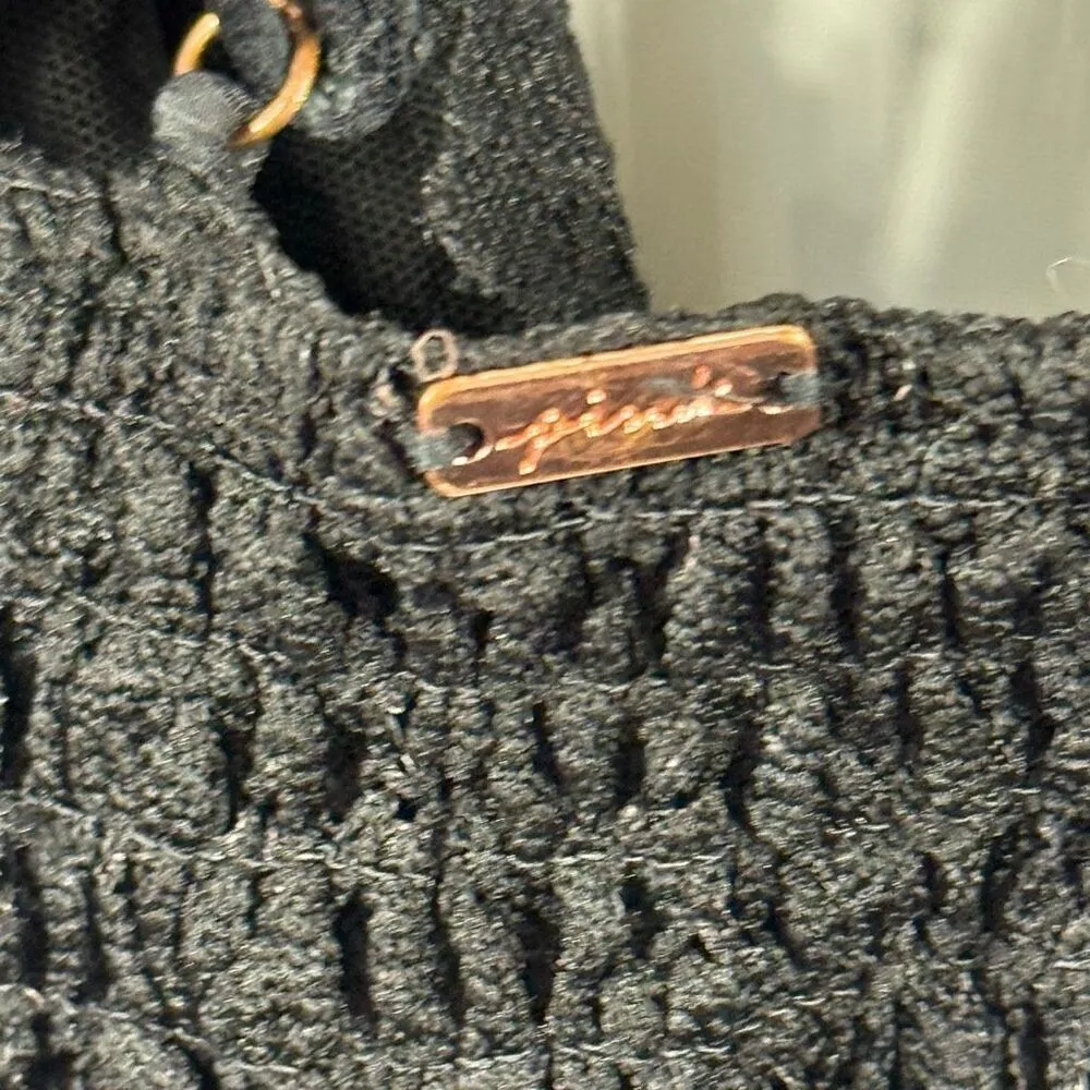 A10 -- PINK Victoria's Secret Black Lace Bralette Size Small - Image 5