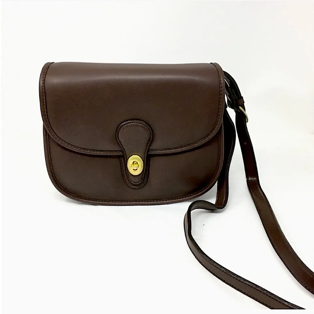 Mocha Color Carryland Crossbody Purse • Made from Vegan Leather •NWT - Image 10