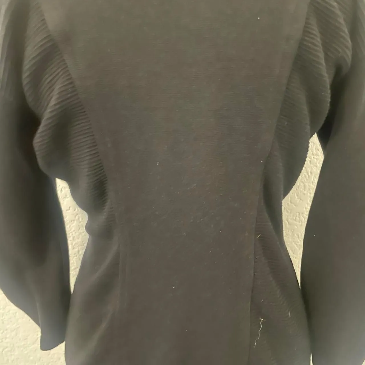 Zanoni Women's Black Jumper Sweater Jacket Medium - Image 6