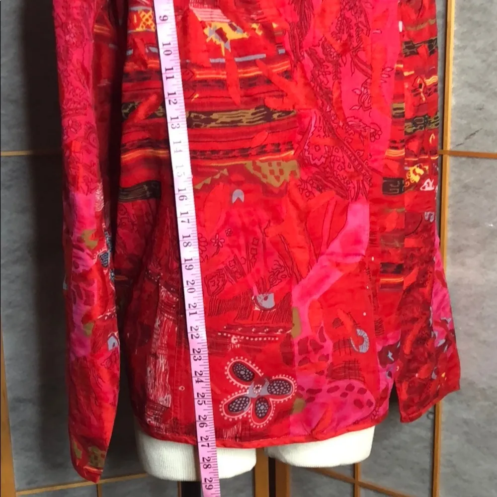 Chico’s Shirt or Light weight jacket SZ3 - Image 5