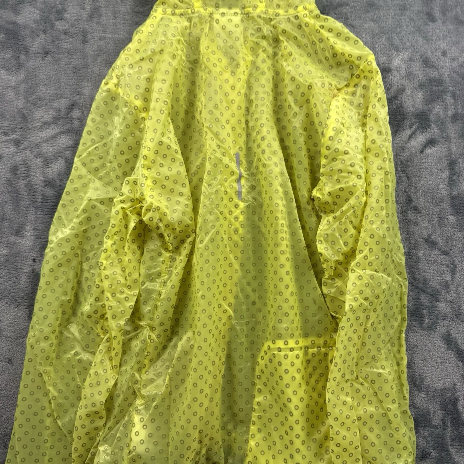NIKE USA London 2012 Olympic Translucent Volt Windbreaker Jacket SMALL - Image 6