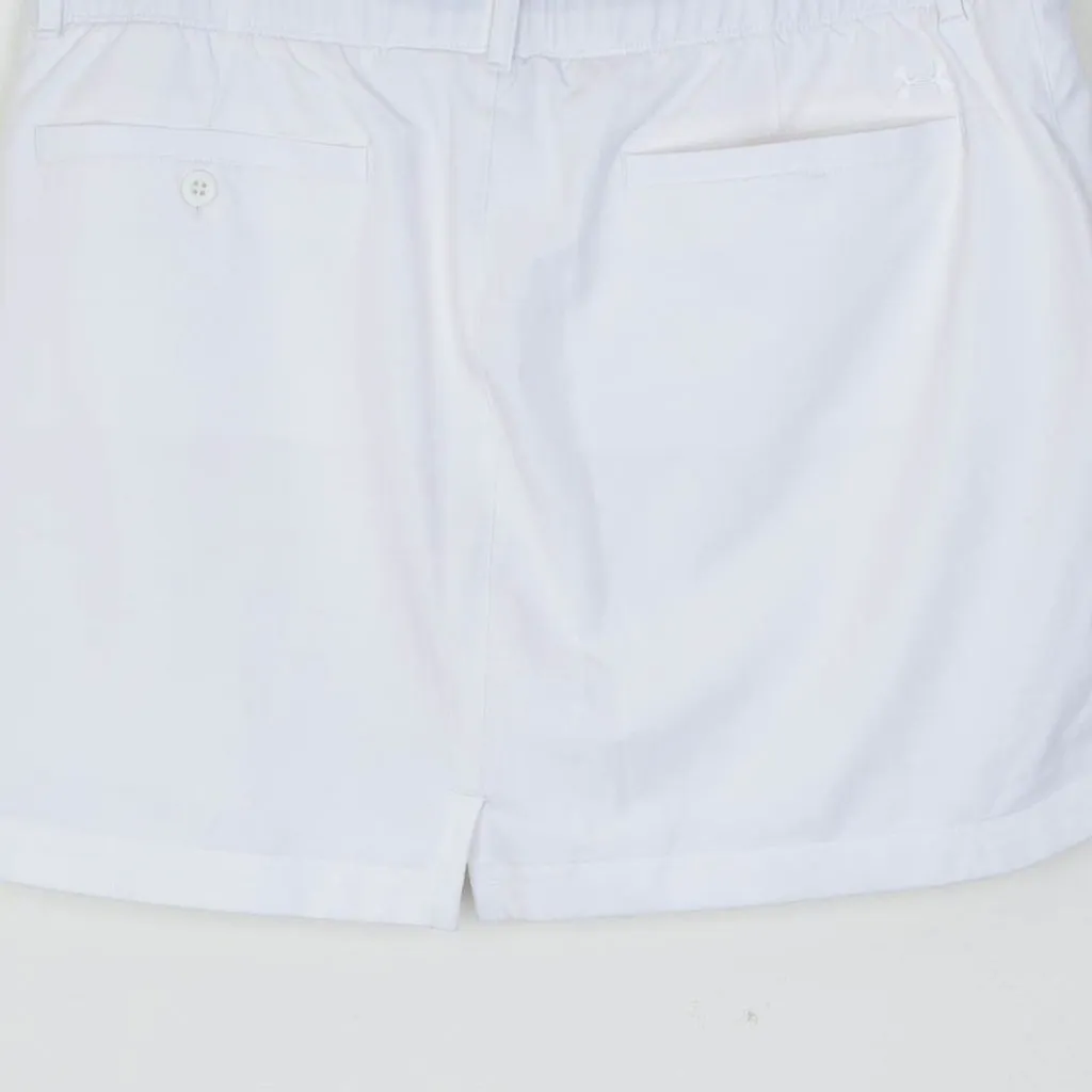 Under Armour Womens Heatgear‎ Fitted Skort Size 14 White Performance Golf Tennis - Image 6