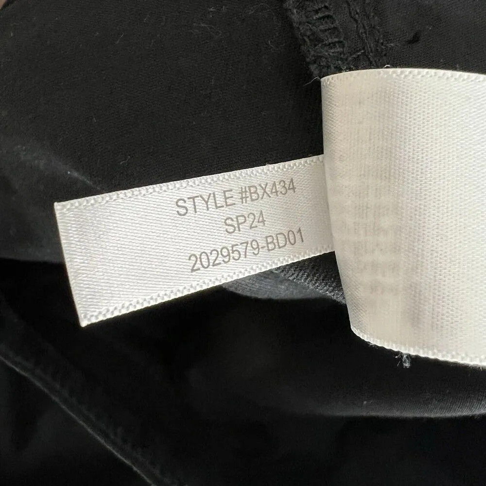 J. Crew Pants Wide Leg Black Chino Classic High Rise Style BX434 Women’s Size 6 - Image 11