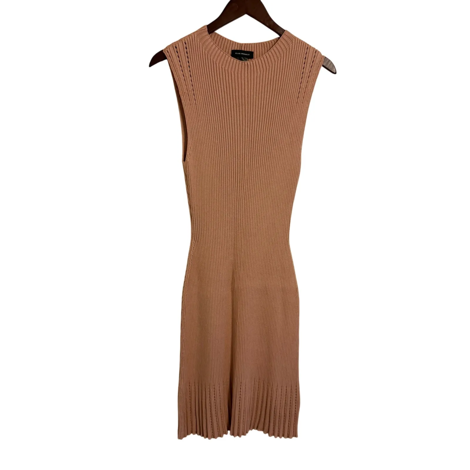 Club Monaco Knit Sleeveless Midi Dress - Size Large - Image 5