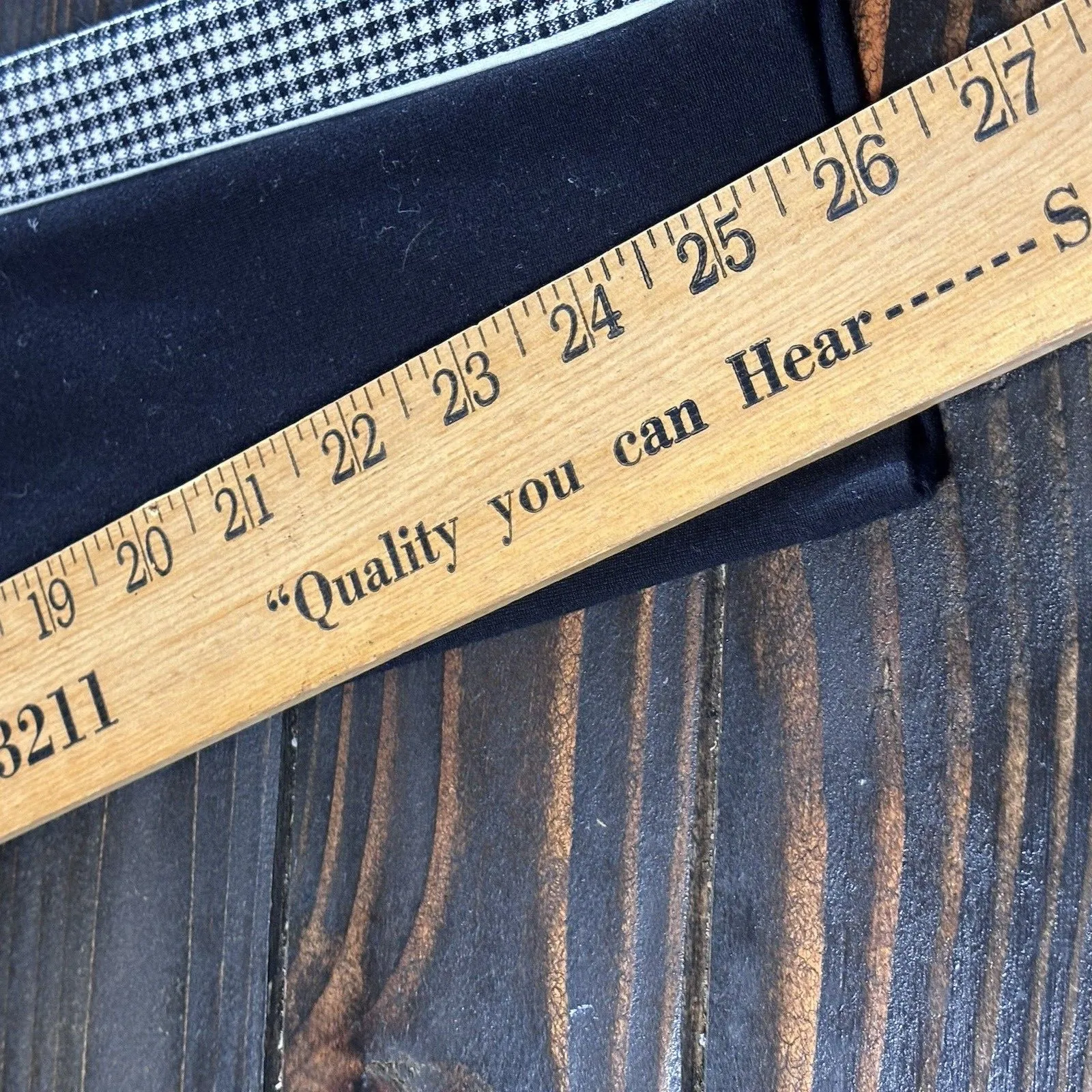 Zara Trafaluc Collection Legging Women's Black Side White Stripe Ponte Size M - Image 15