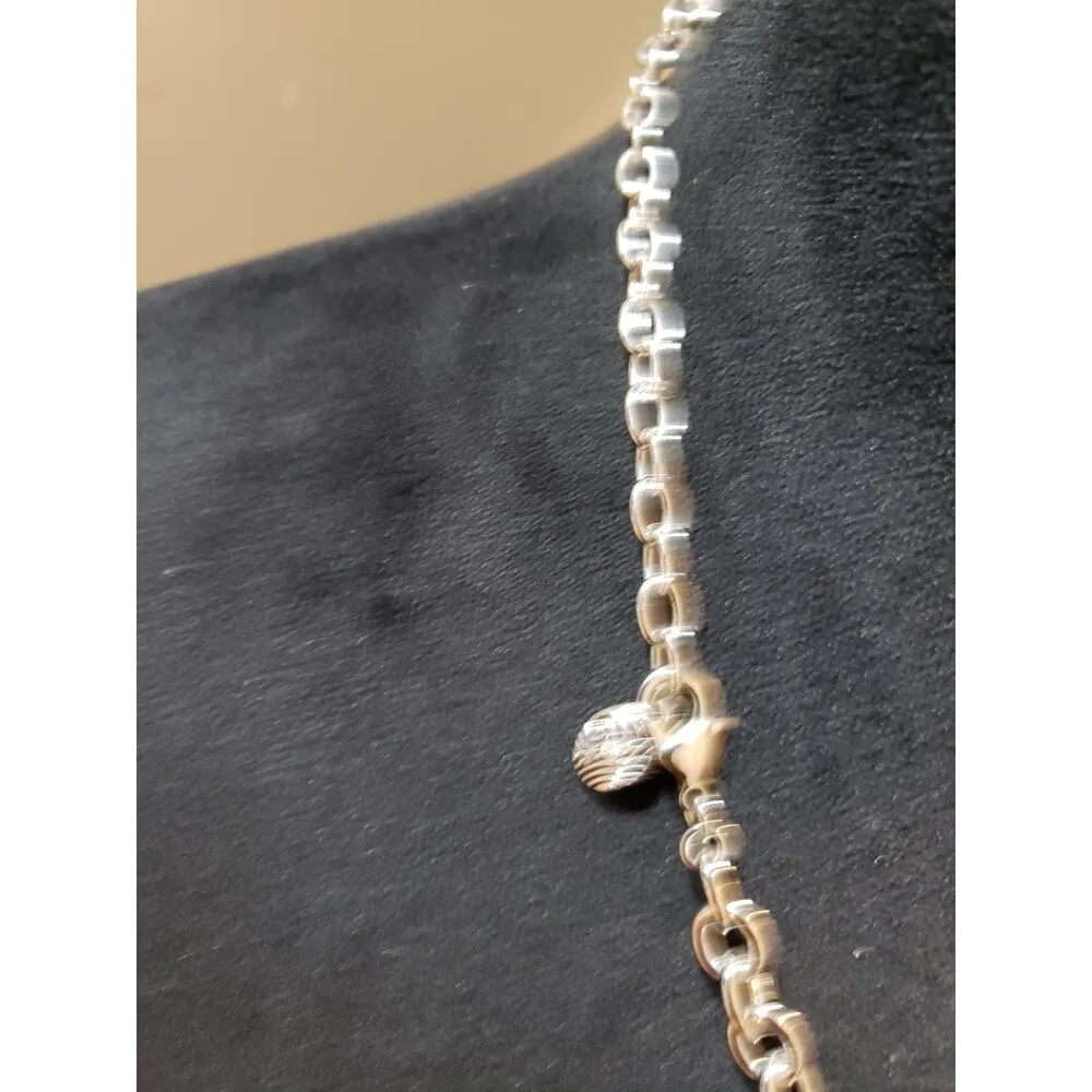 Women Fashion Silver Plated Encrusted Faceted Crystal Sparkle Statement Necklace - Image 6