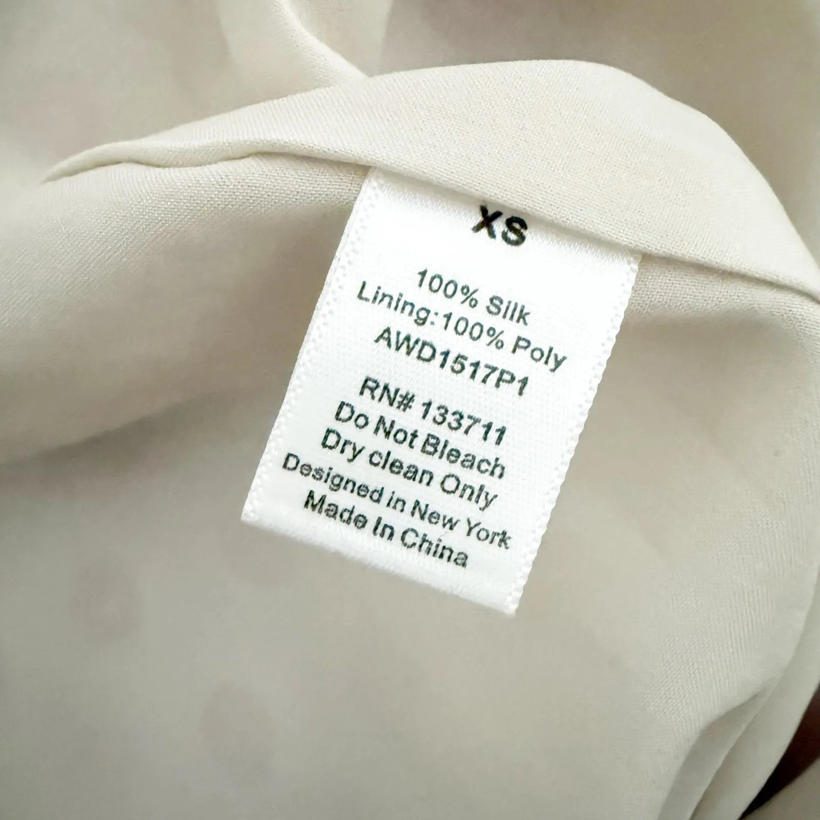 THE ADDISON PROJECT x ANTHROPOLOGIE | Collecting Dots Dress Silk Nude Red | XS - Image 8