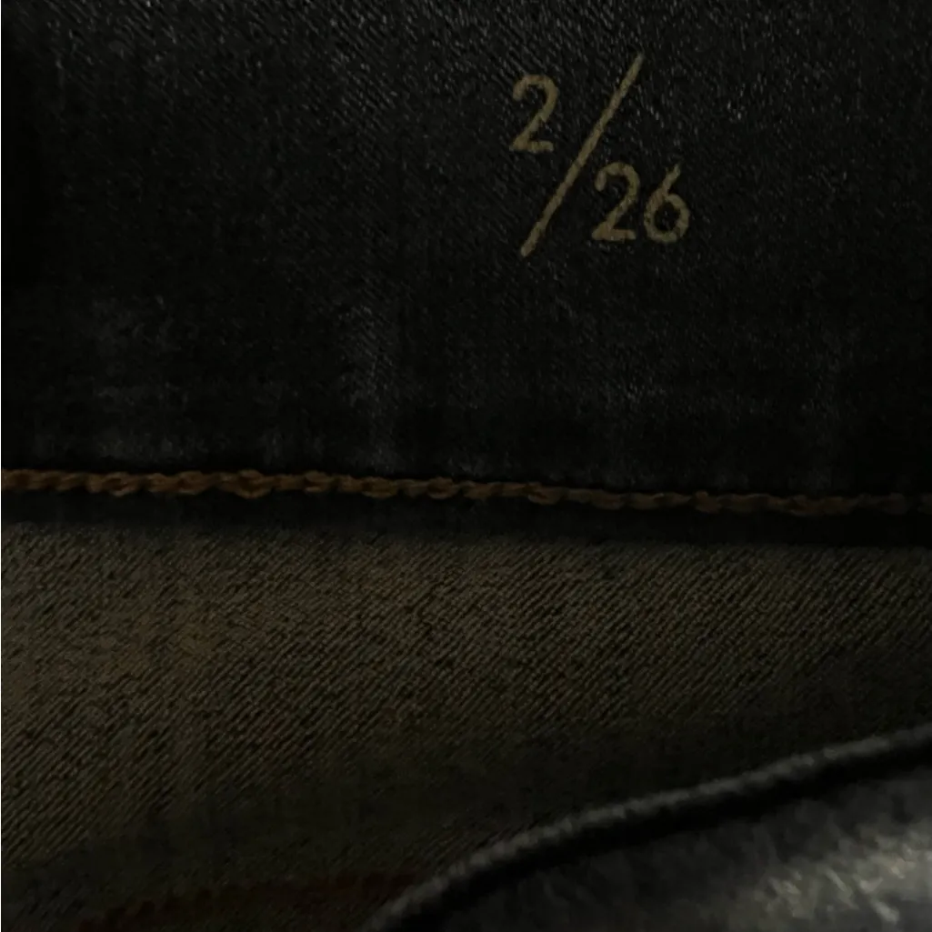 Liverpool Pull On Blue Women's Capri Jeans Size 2 - Image 4