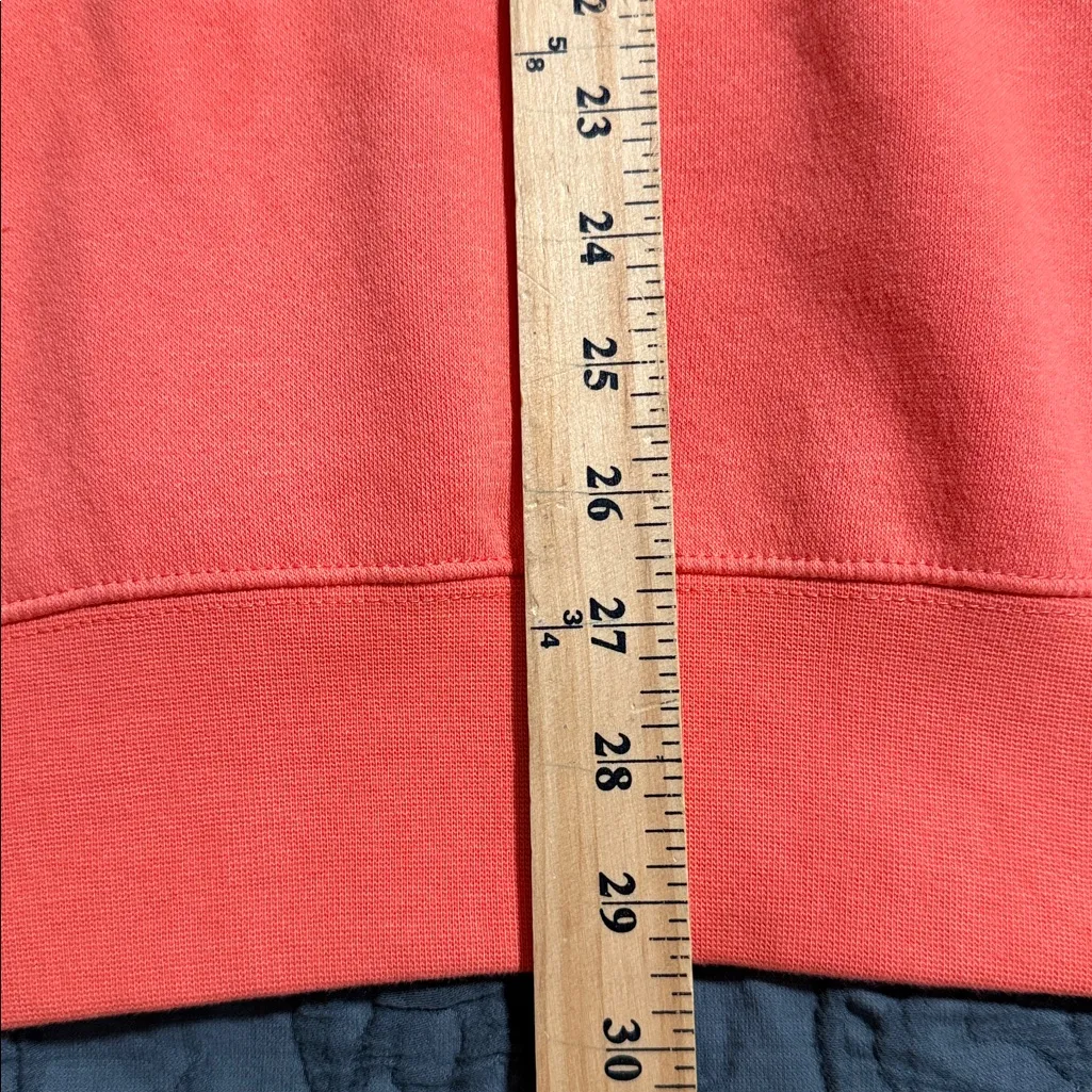 Pacific & Co. women’s large salmon pullover crew neck sweatshirt Panama City nwt Orange - Image 5