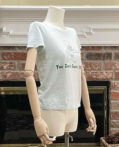 American Apparel  gnome vintage Y2K baby blue cotton tee / S /Excellent condition - Image 7