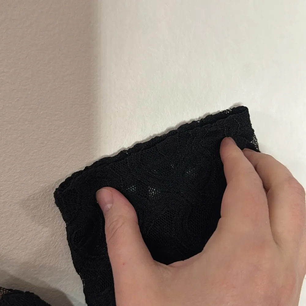 Lane Bryant Black Lace Midi Dress 3/4 sleeve gathered detail Boat-neck Size 18 - Image 7