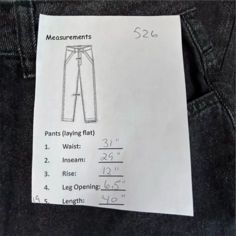 Daisy Street Women's Black Straight Jeans Size L High Rise Denim - Image 10