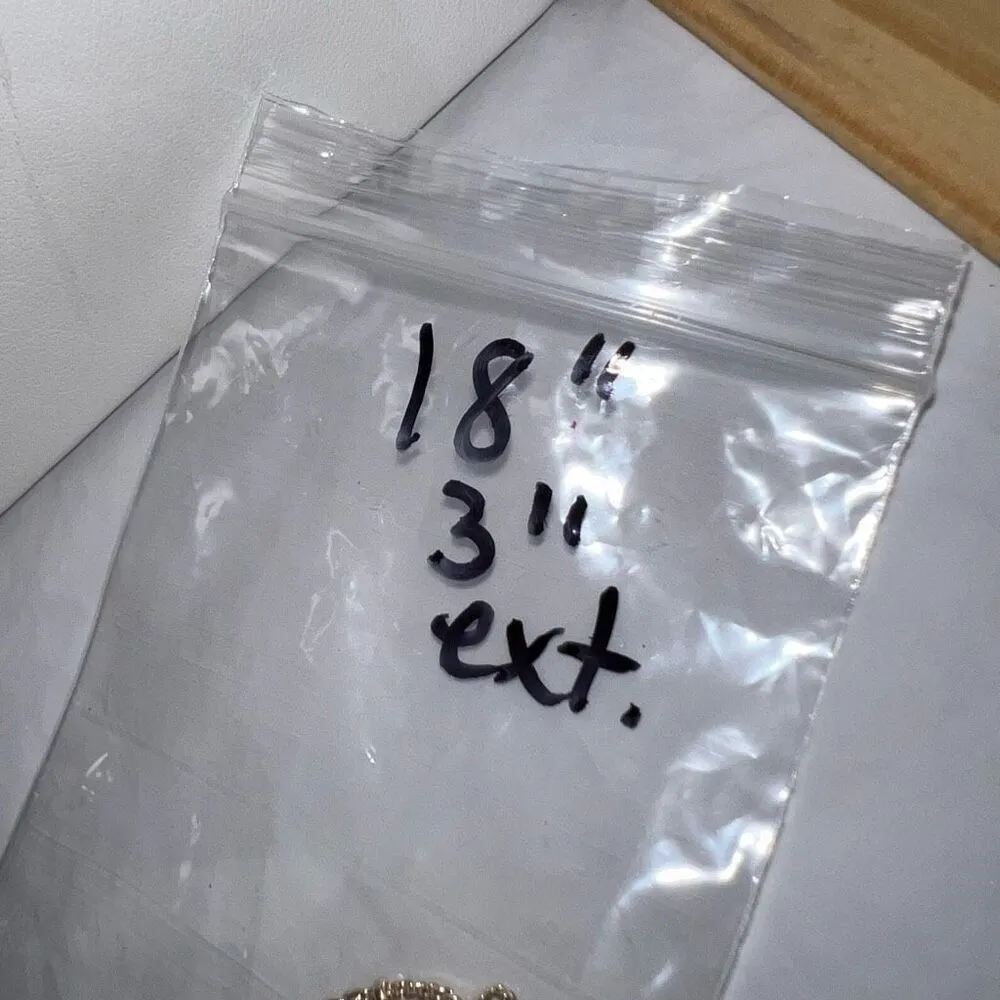 Gold Tone Ball Station Necklace with Flower Cameo Pendant Gold - Image 8