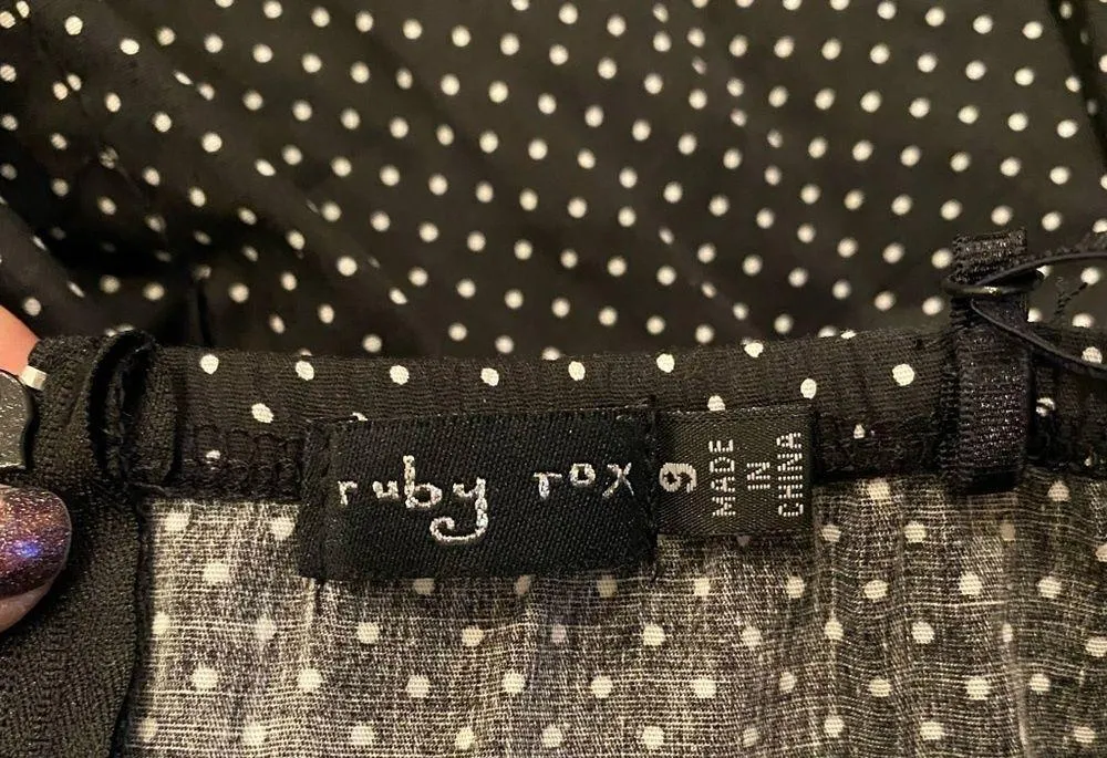 Ruby Rox Y2K  spaghetti strap empire waist dress - Image 3