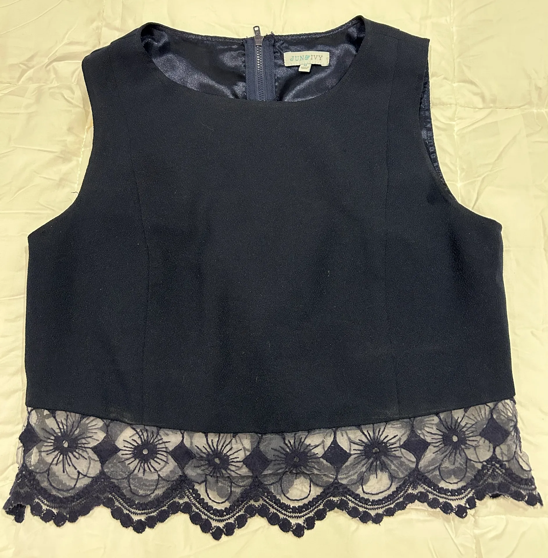 Blouse With Flower Detailing Multi Size M - Image 3