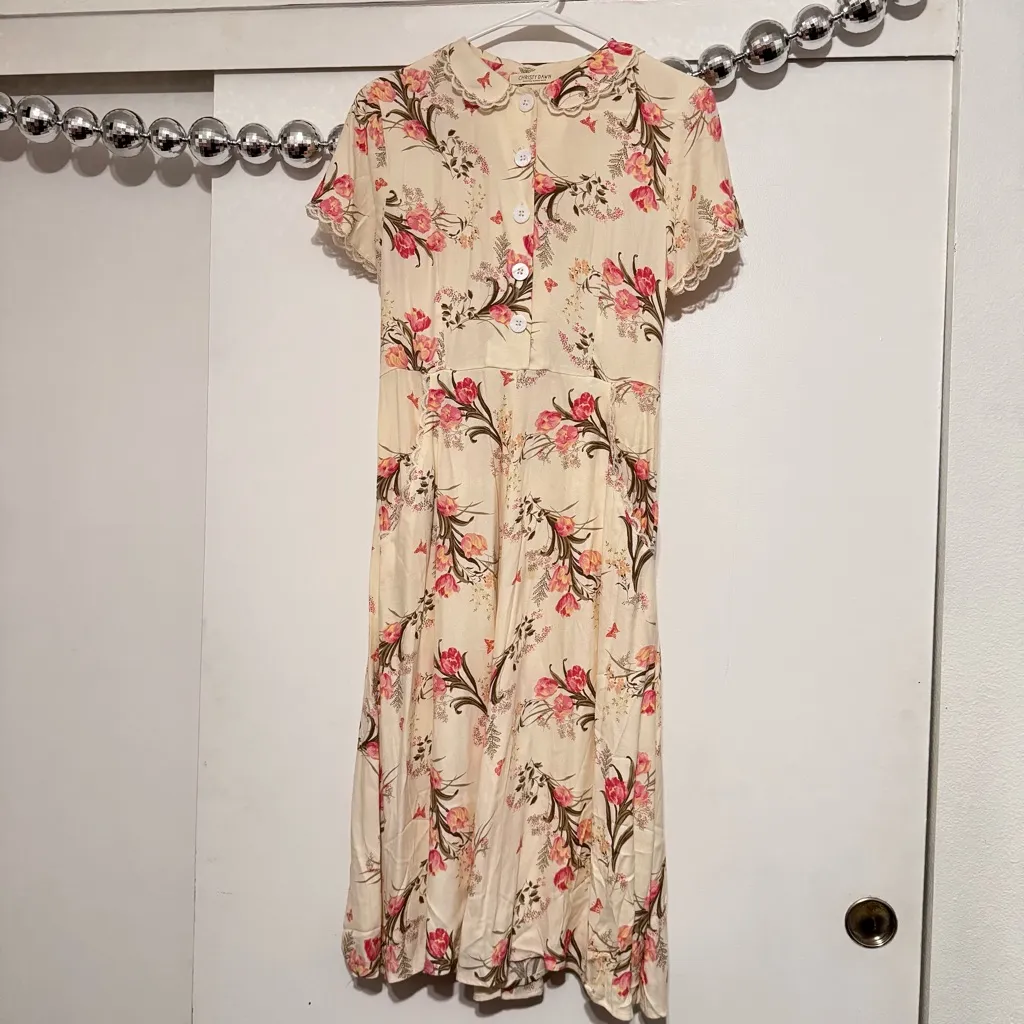 Christy Dawn The Sebastian Dress Floral Vintage Midi - Image 5